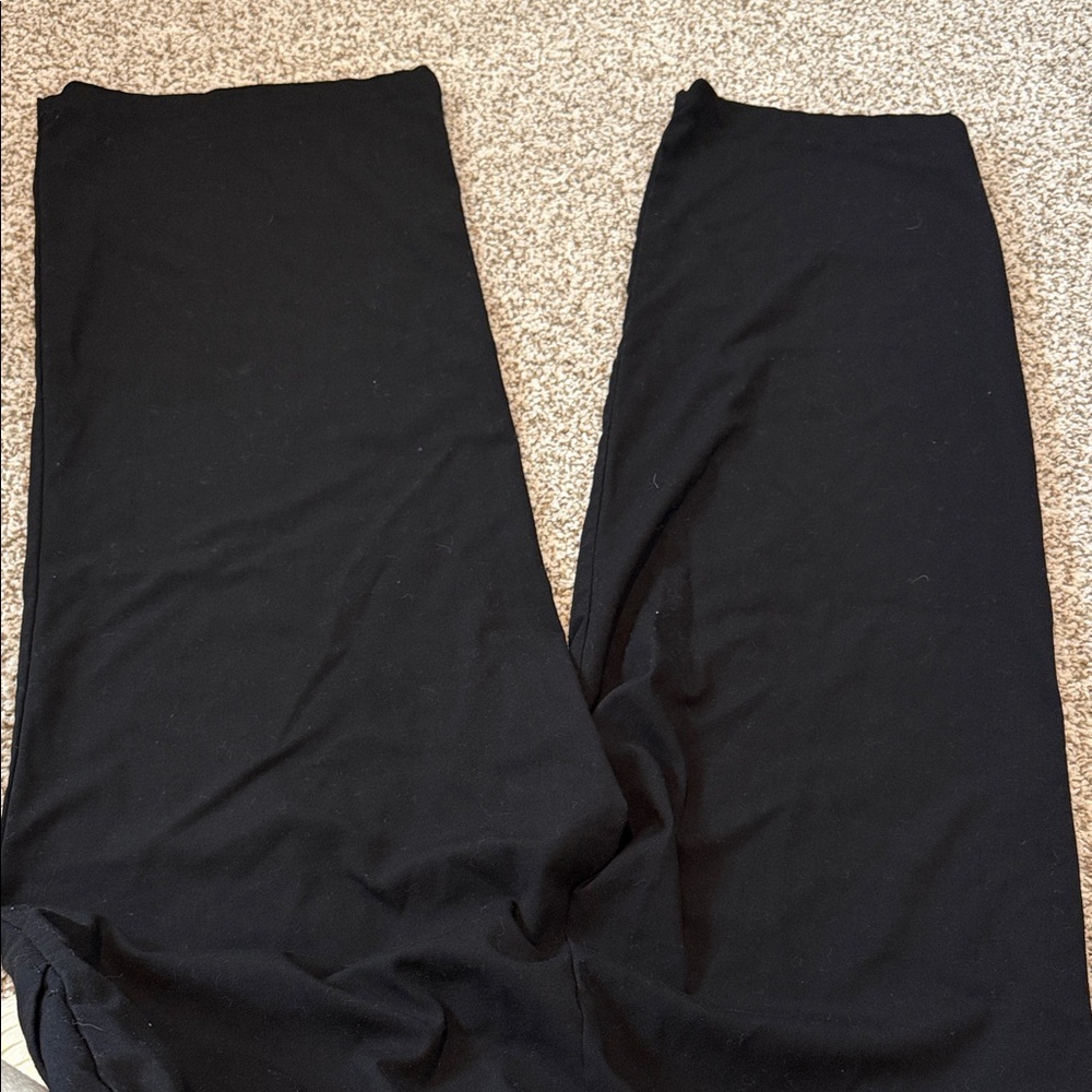🌿 Elegant Black Women's Trousers - Picture 4 of 6